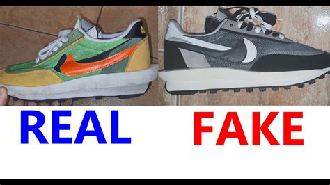 how to spot fake nike sacai|How to Spot a Fake Sacai x Nike LDWaffle “Summit White”.